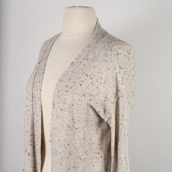 New Speckled Oatmeal Duster - Picture 3 of 7